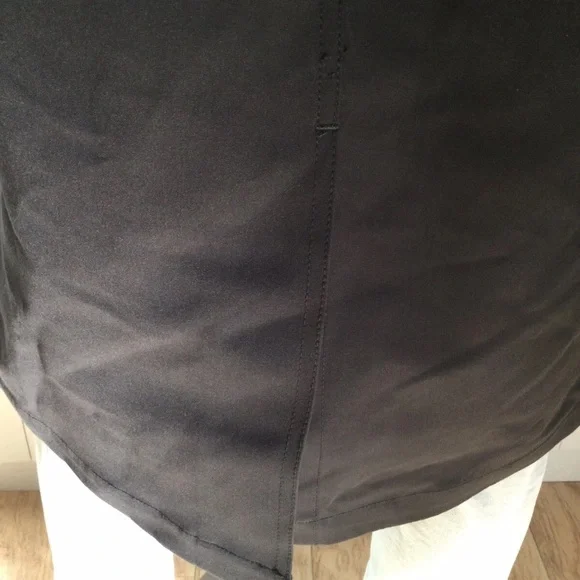 Stussy Double Breasted Men’s Black Trench Coat Size L